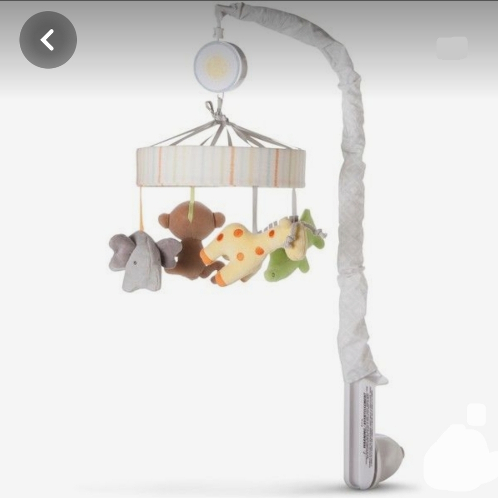 Circo Musical Snoozin' Safari Crib Mobile